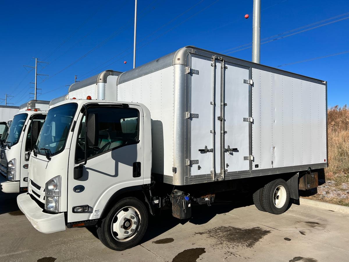 2016 Isuzu Cabover Single Axle Van Truck