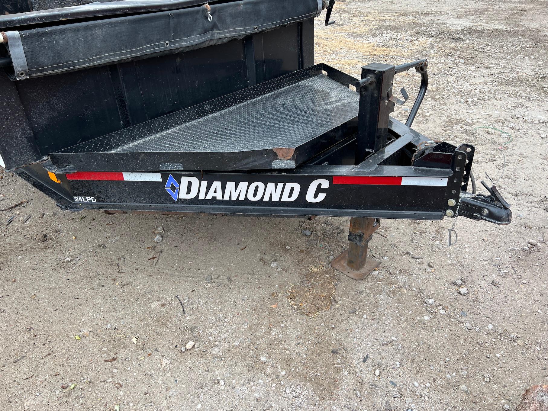 2019 Diamond C 24LPD 14' Dump Trailer
