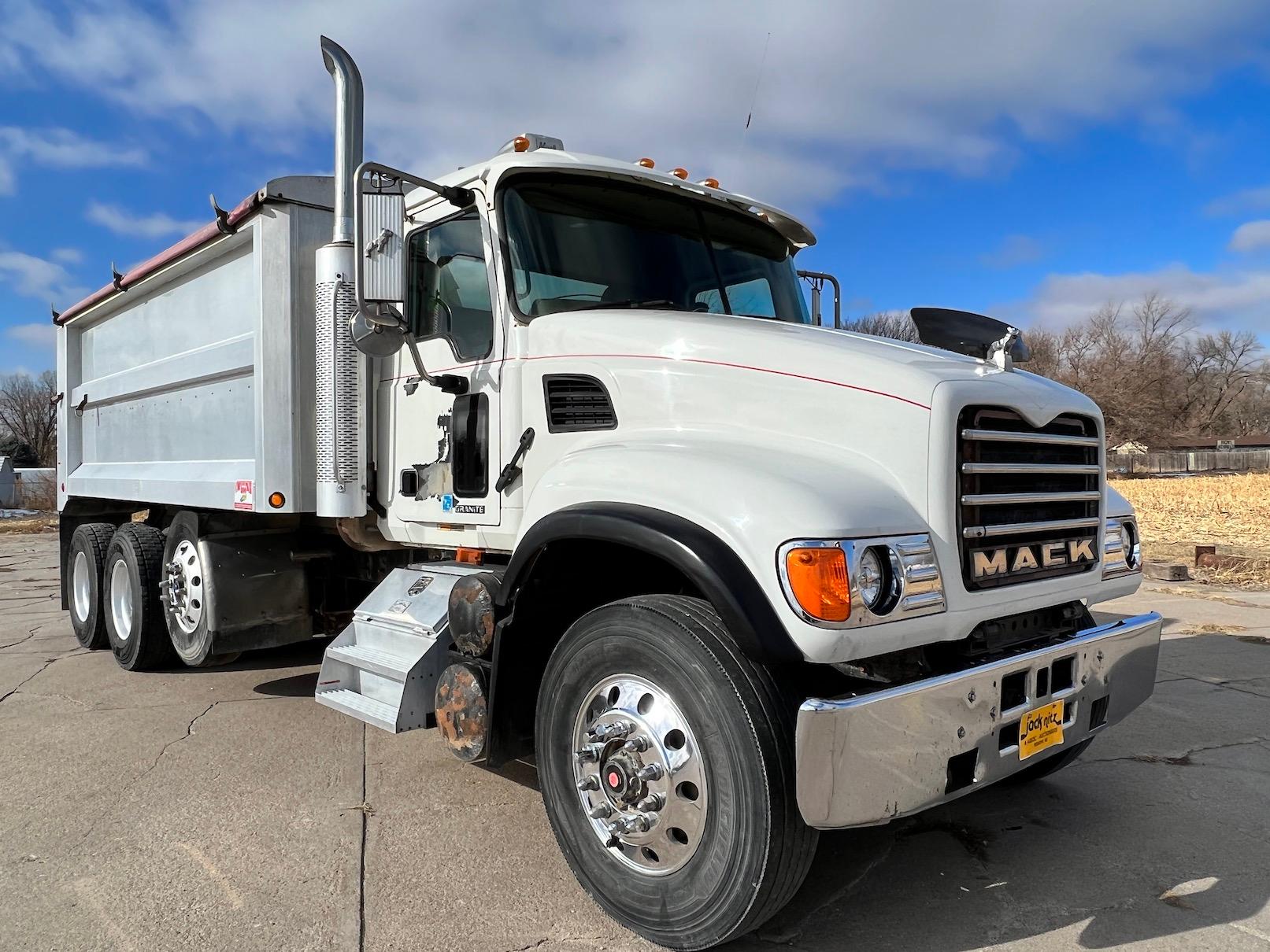 2003 Mack CV713 Granite Triple Axle Dump Truck