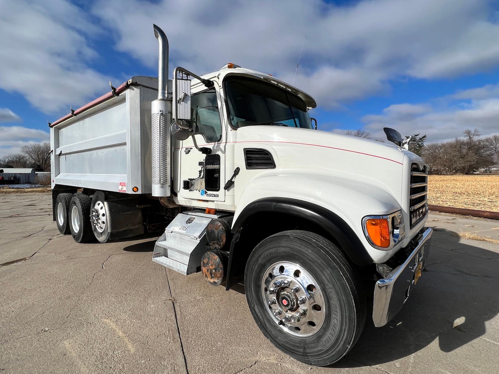 2003 Mack CV713 Granite Triple Axle Dump Truck