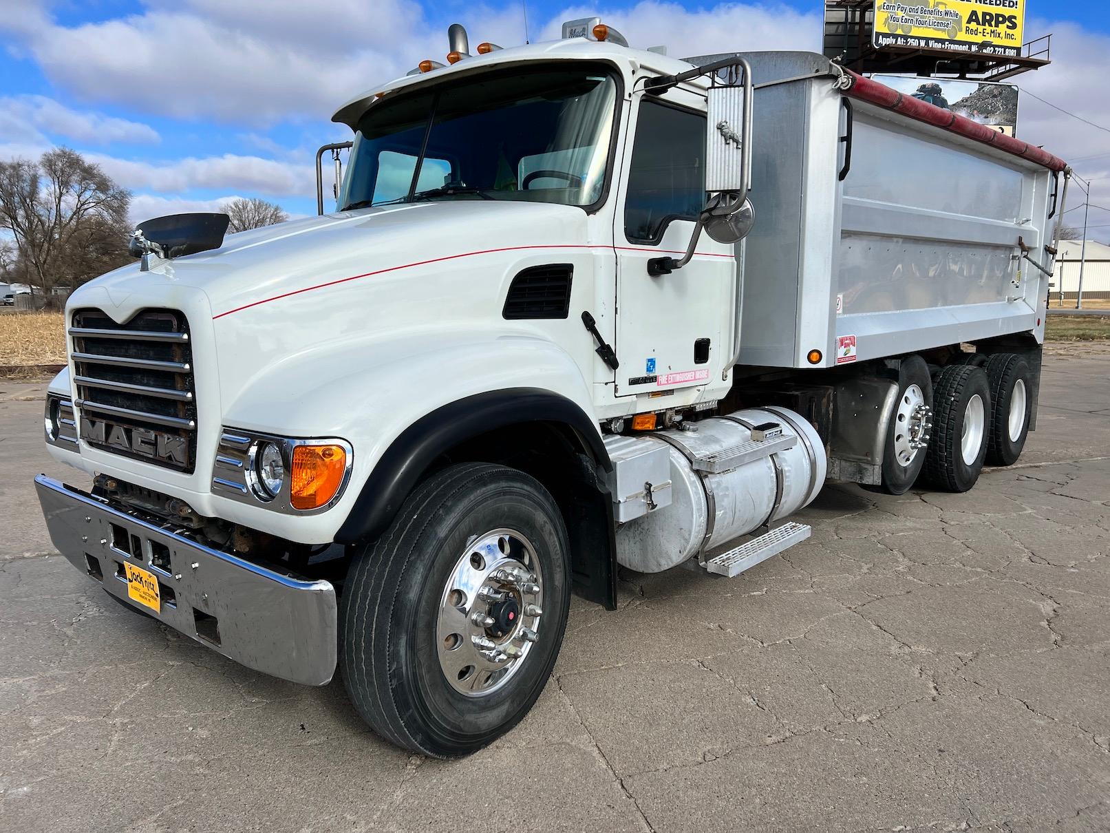 2003 Mack CV713 Granite Triple Axle Dump Truck