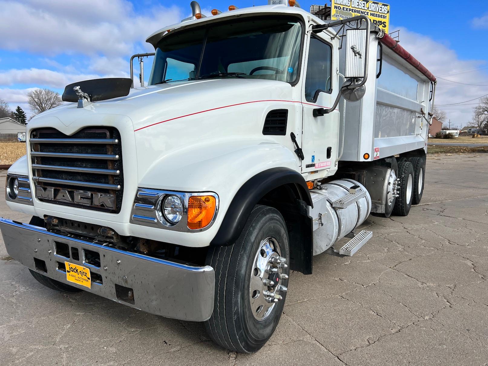 2003 Mack CV713 Granite Triple Axle Dump Truck