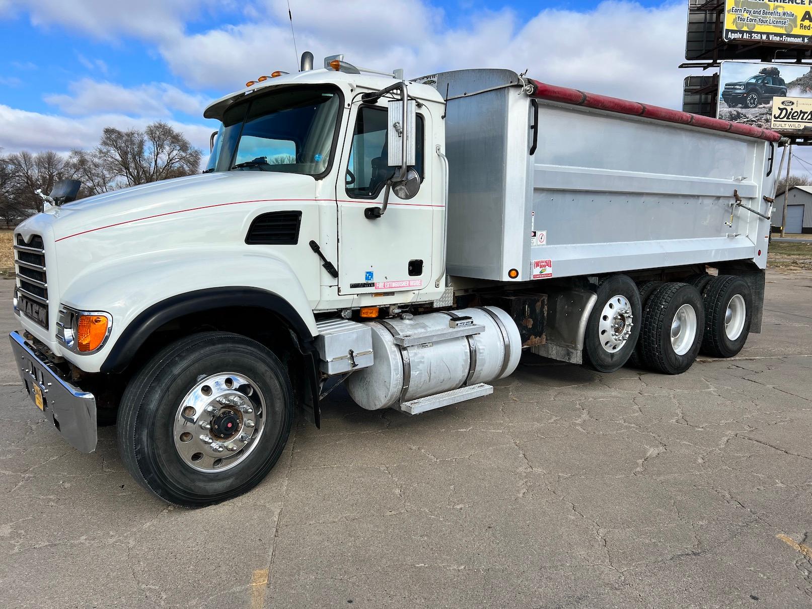 2003 Mack CV713 Granite Triple Axle Dump Truck