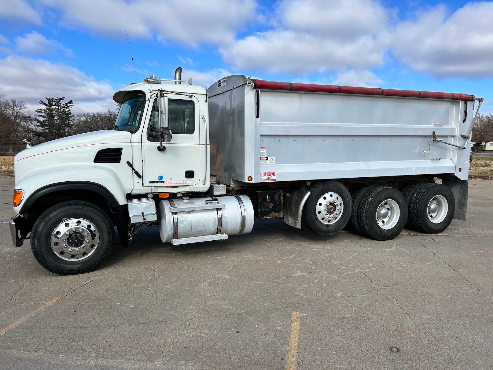 2003 Mack CV713 Granite Triple Axle Dump Truck