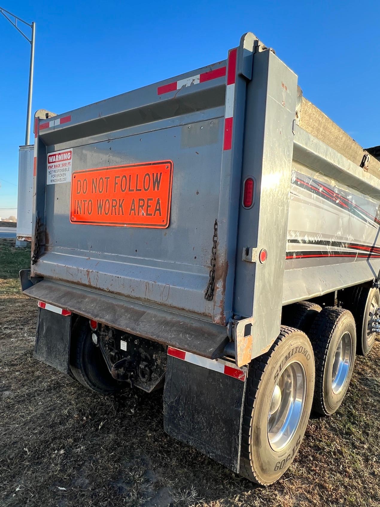 2015 Freightliner 114SD Triple Axle Dump Truck