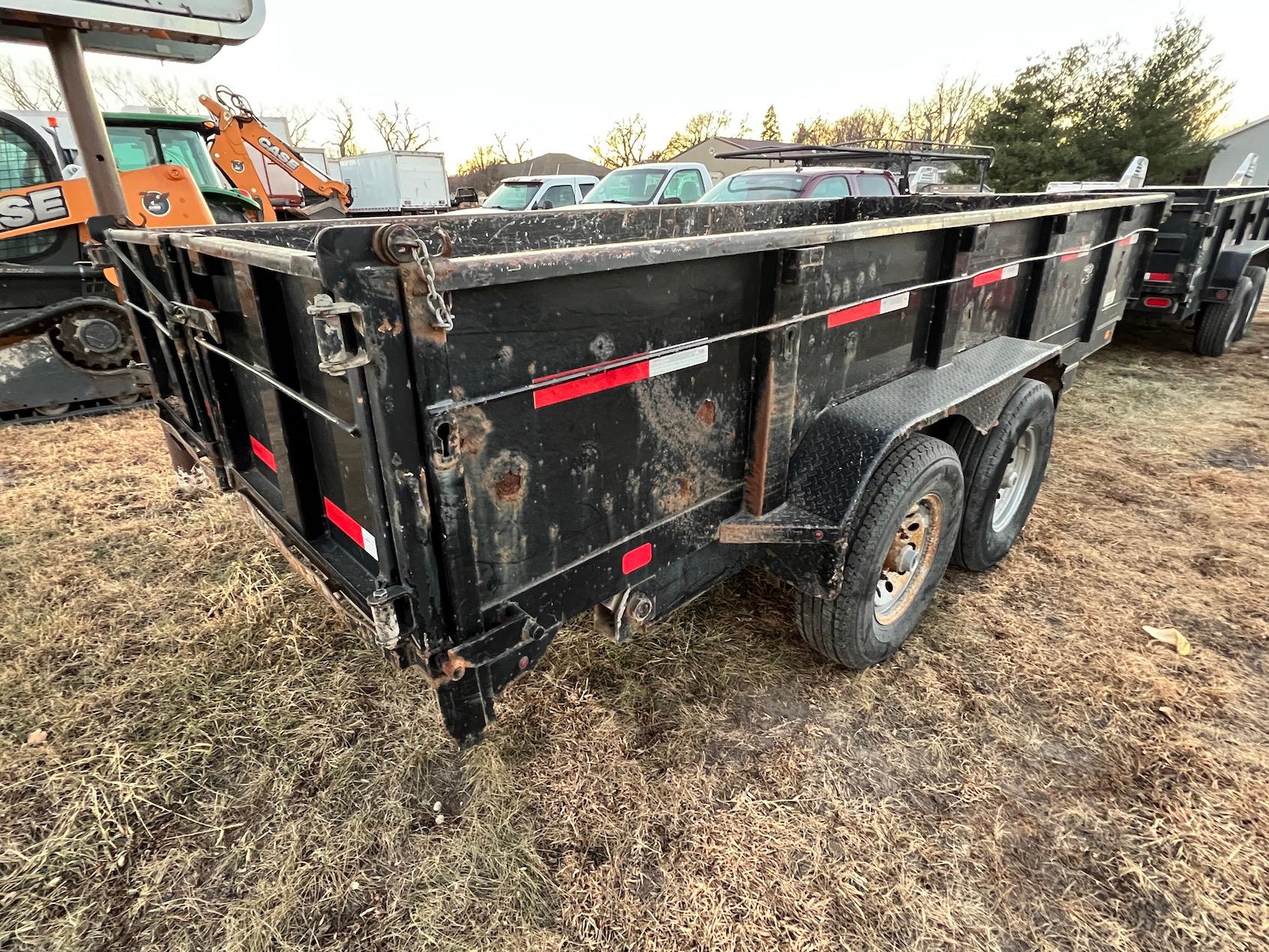 2015 Diamond C 14' Dump Trailer