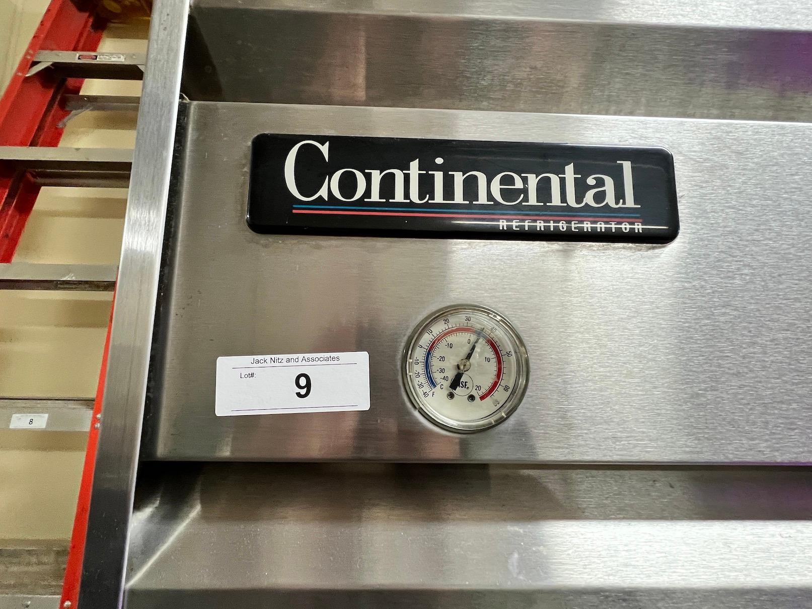 Continental 1R Stainless Steel Refrigerated Proofing Rack