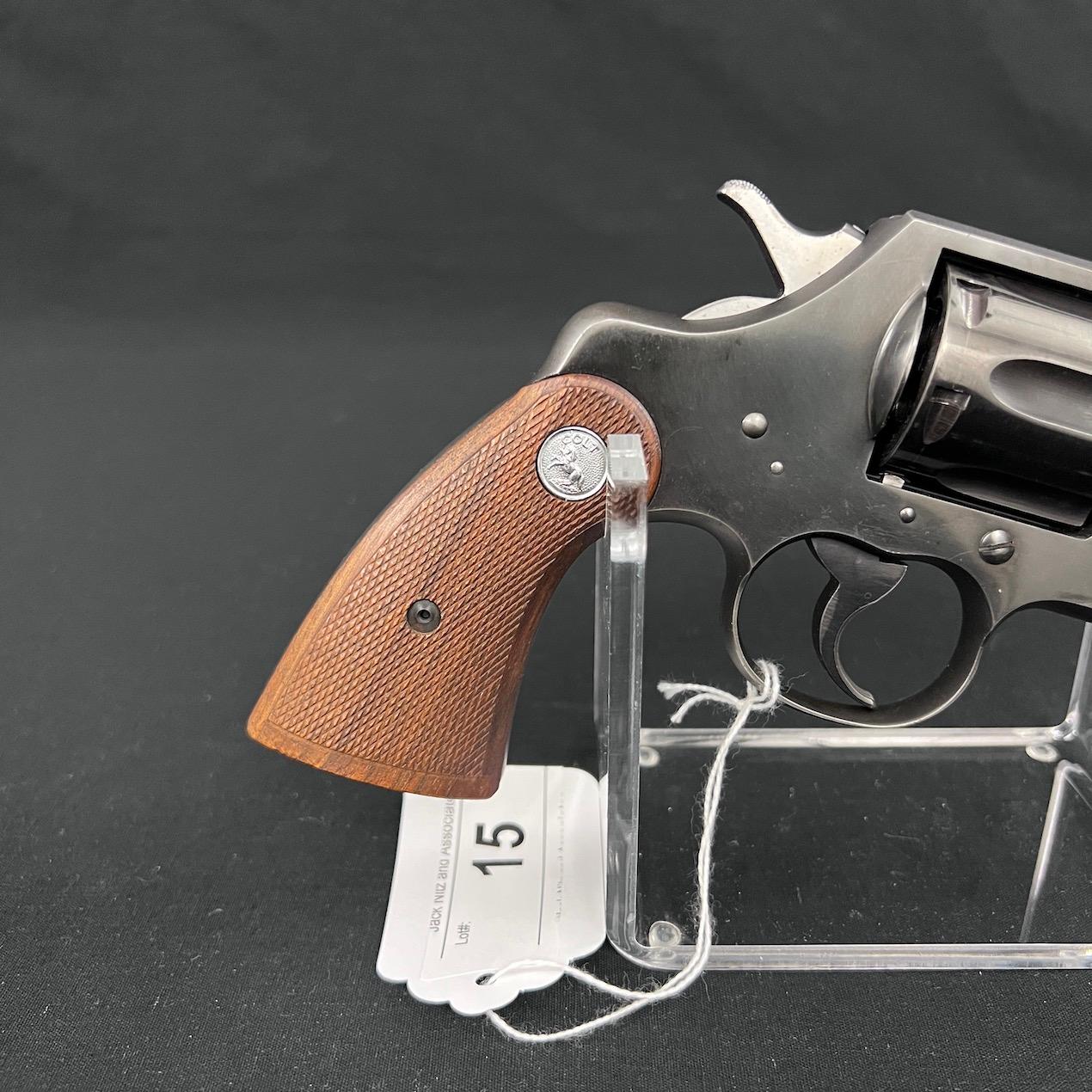 1960 Colt Official Police Revolver