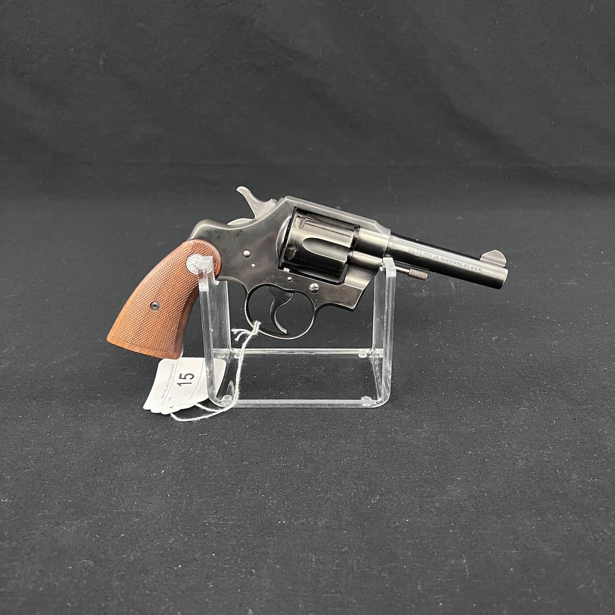 1960 Colt Official Police Revolver