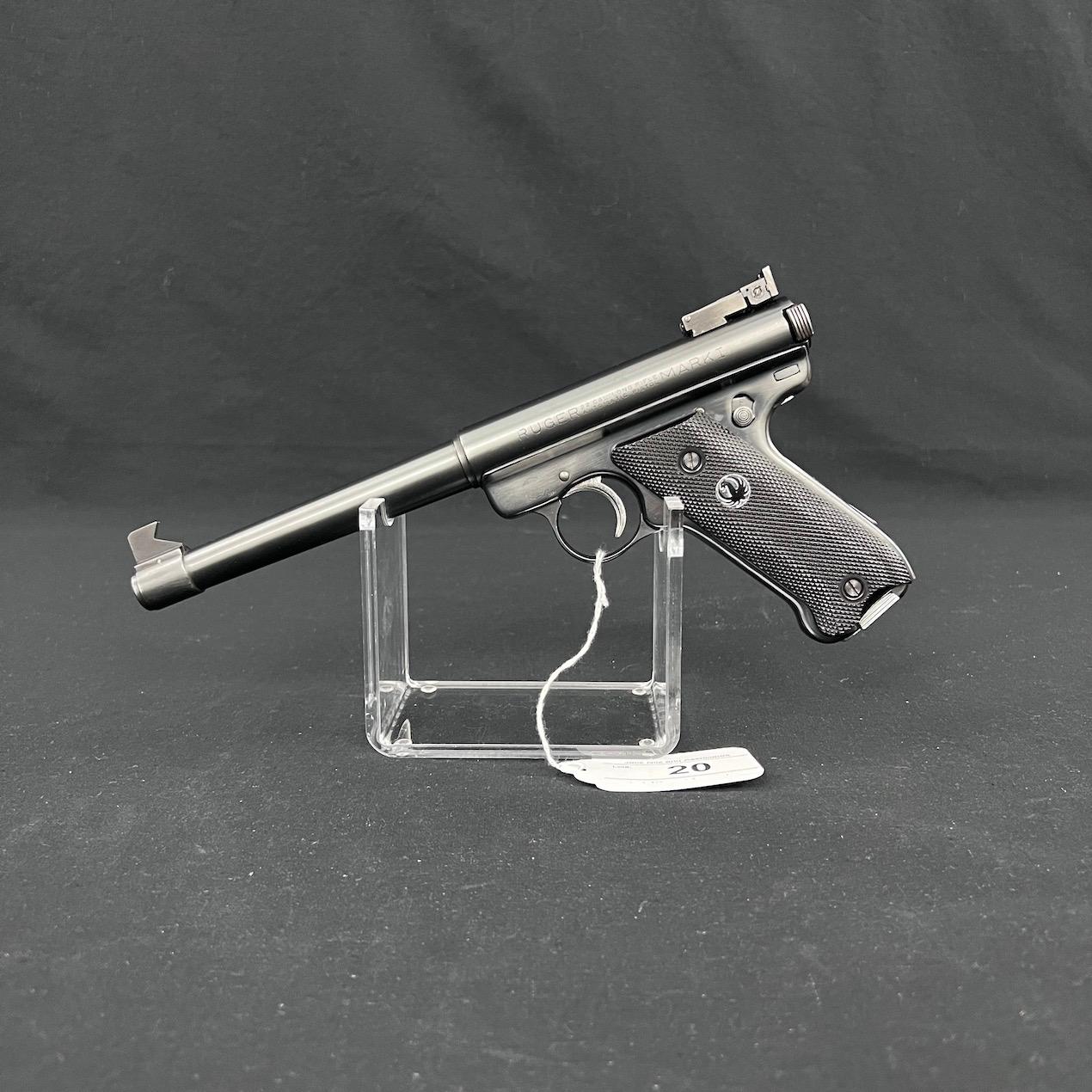 1971 Ruger Mark I Target Semi Auto Pistol