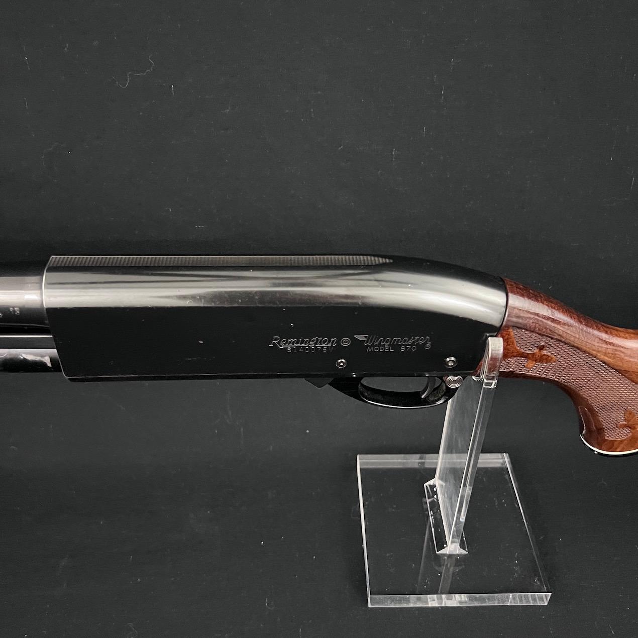 Remington 870 Wingmaster Pump Action Shotgun