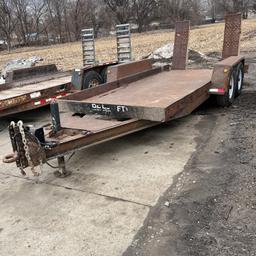 2007 Towmaster T10P Flatbed Trailer