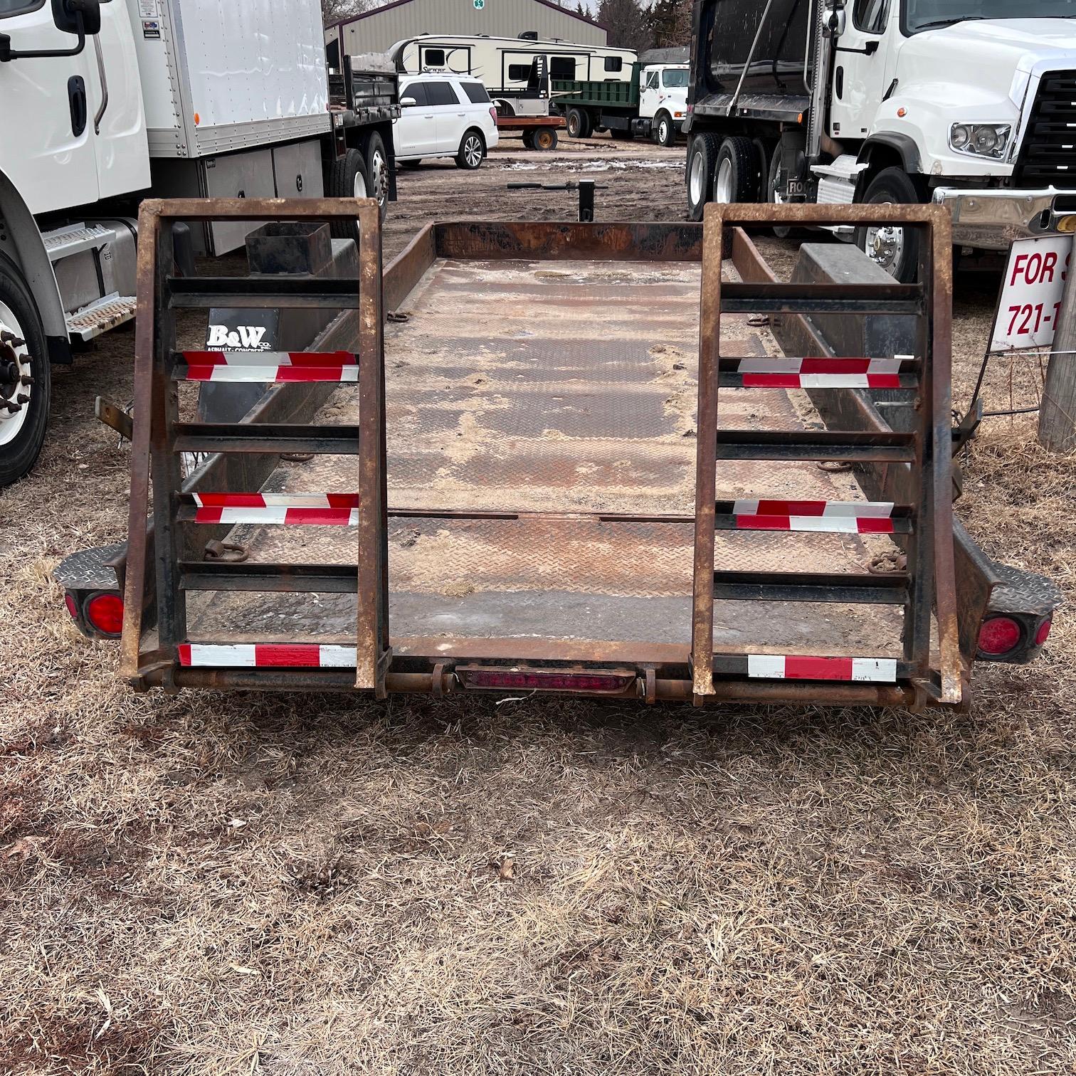 2008 Felling 15' Flatbed Trailer