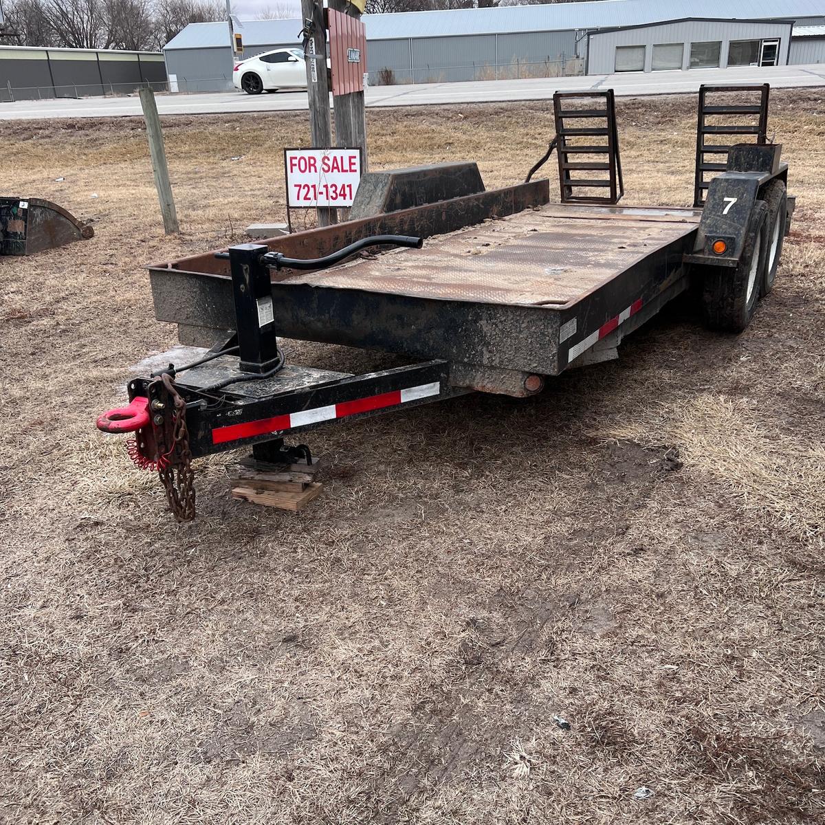 2008 Felling 15' Flatbed Trailer