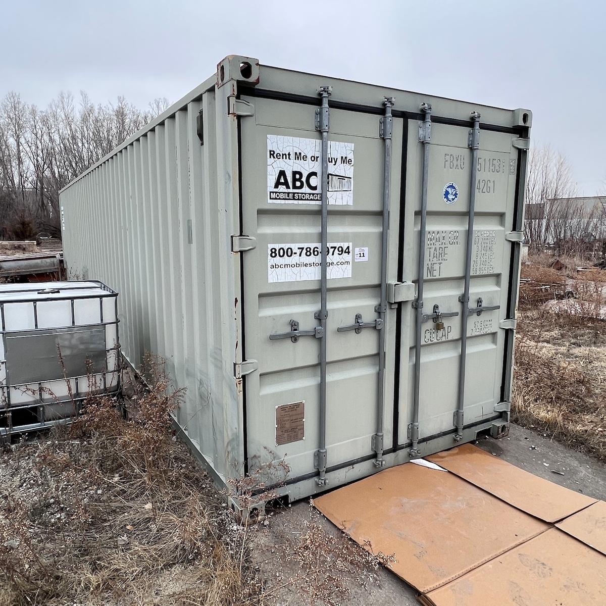 2005 40 ft Steel Shipping Container
