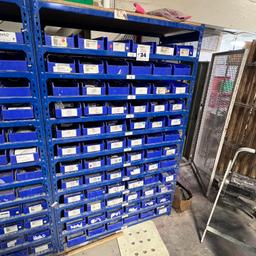 Fastenal Steel Parts Bin Cabinet