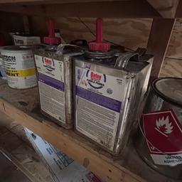 PVC Pipe Cement, Primer, Cleaning Supplies