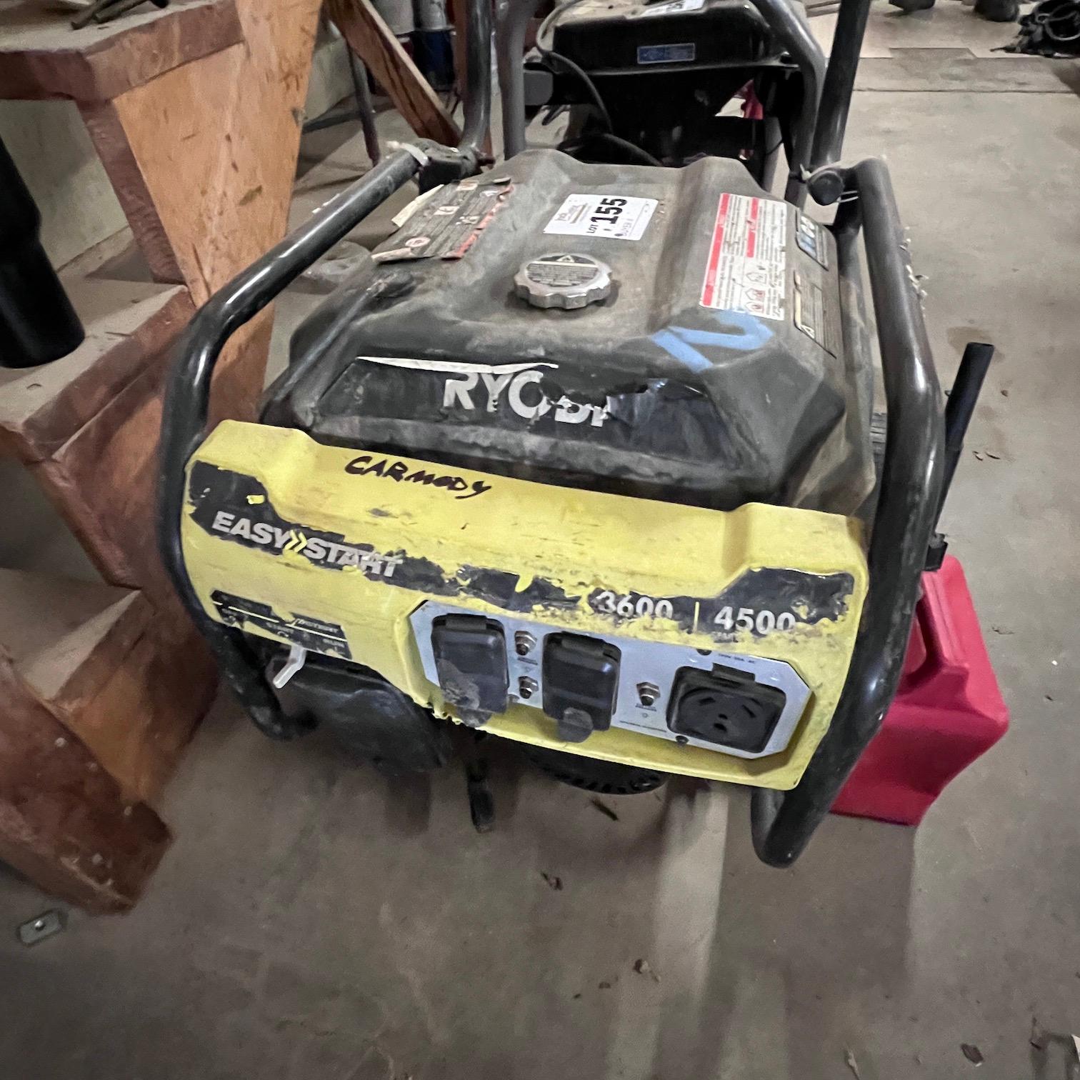 Ryobi Generator