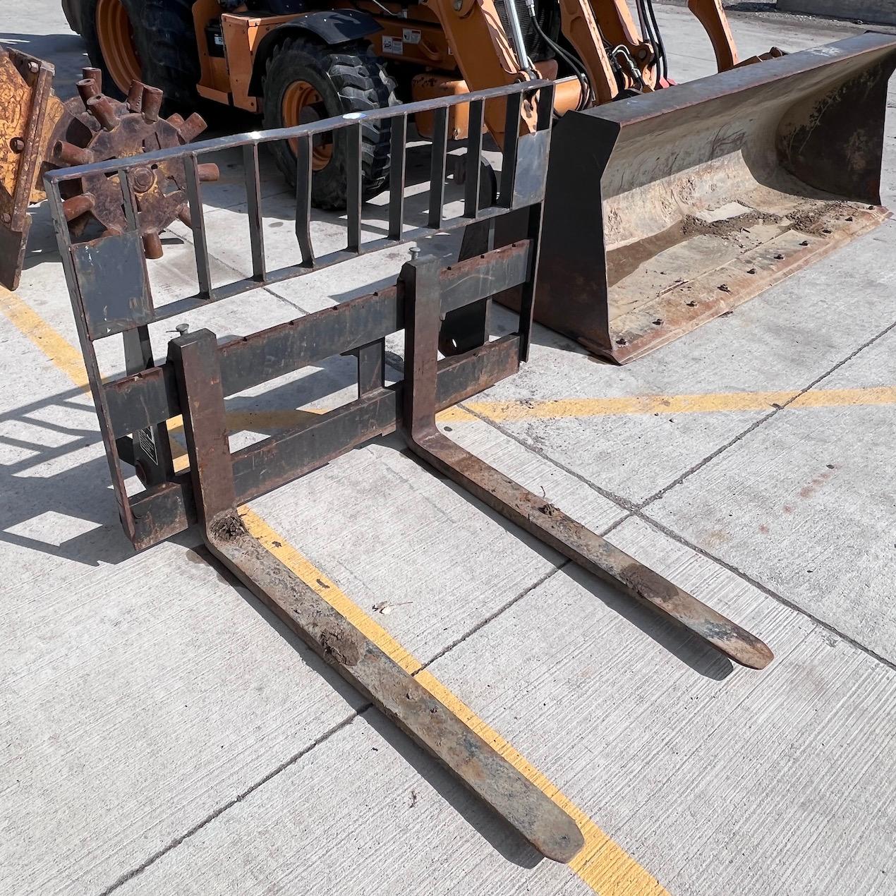 Case Forklift Attachment for Tractor Backhoes