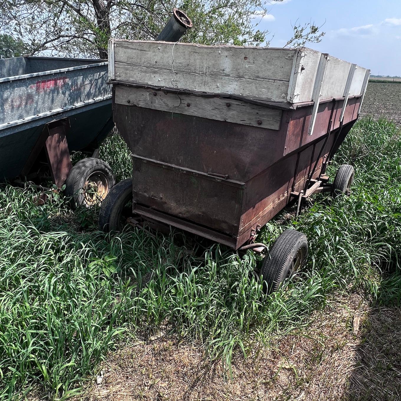 Antique Flare Box Wagon