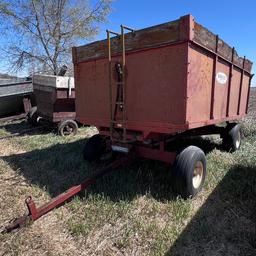 Bush Hog 7x14 Barge Hoist Wagon