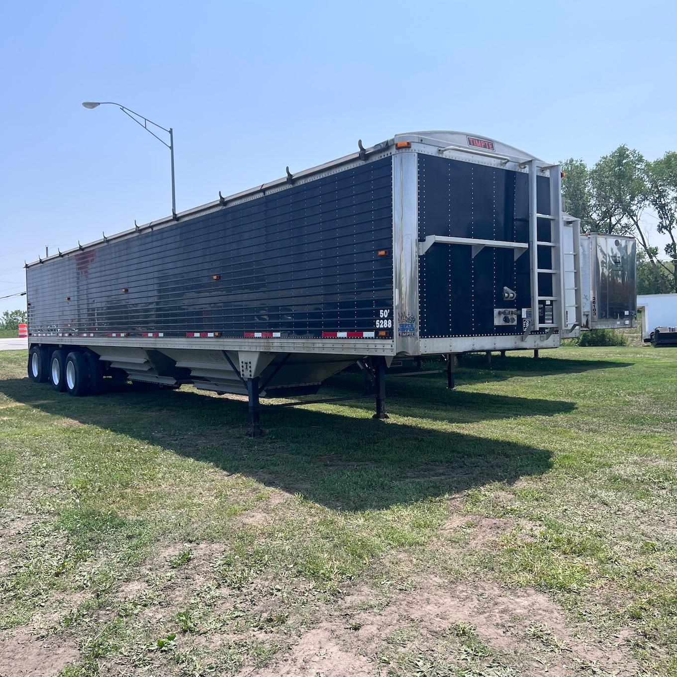 2012 Timpte Triple Axle Super Hopper Grain Trailer