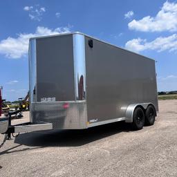 2023 R & M 14ft. Tandem Axle Enclosed Trailer