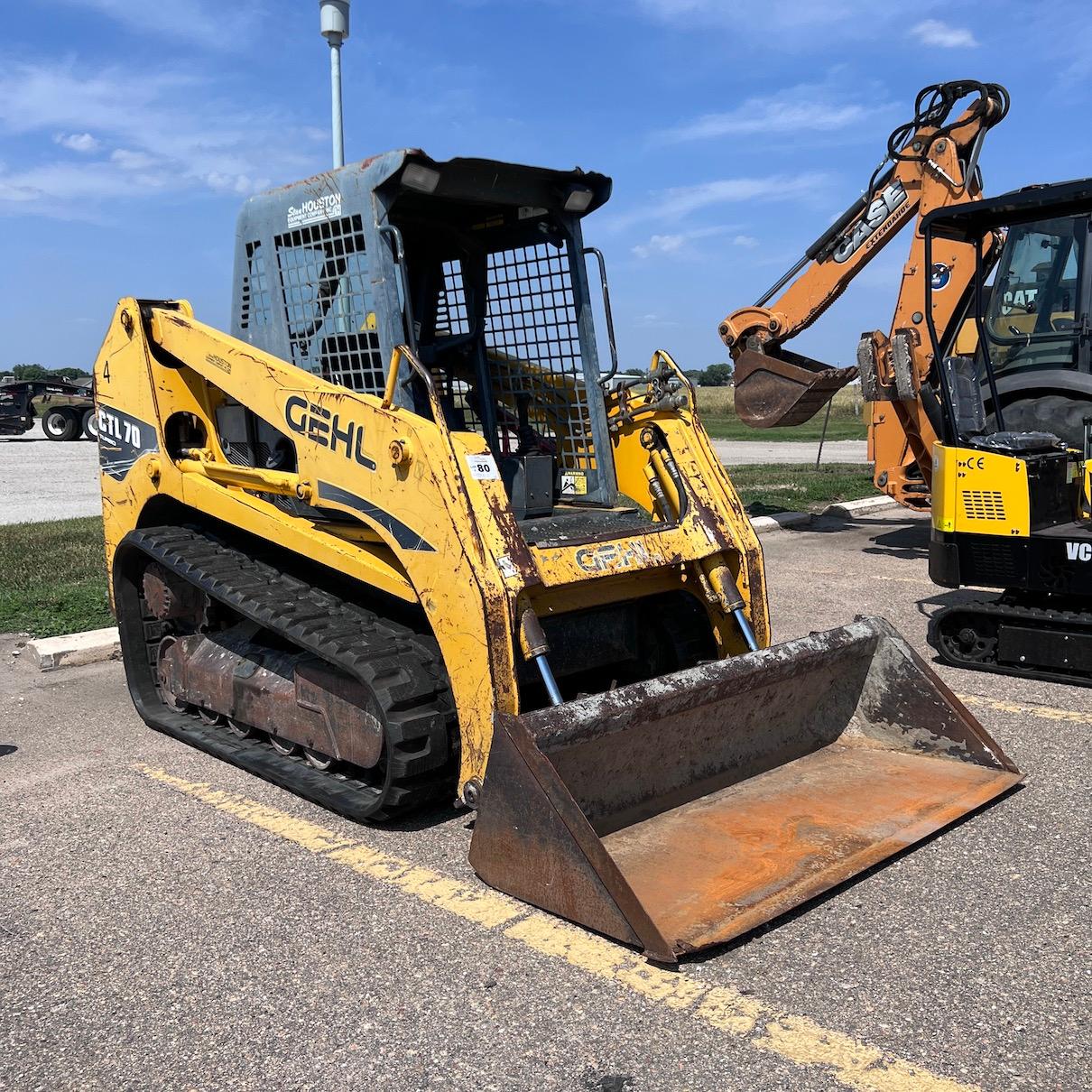 2008 Gehl CTL70 Track Skidloader