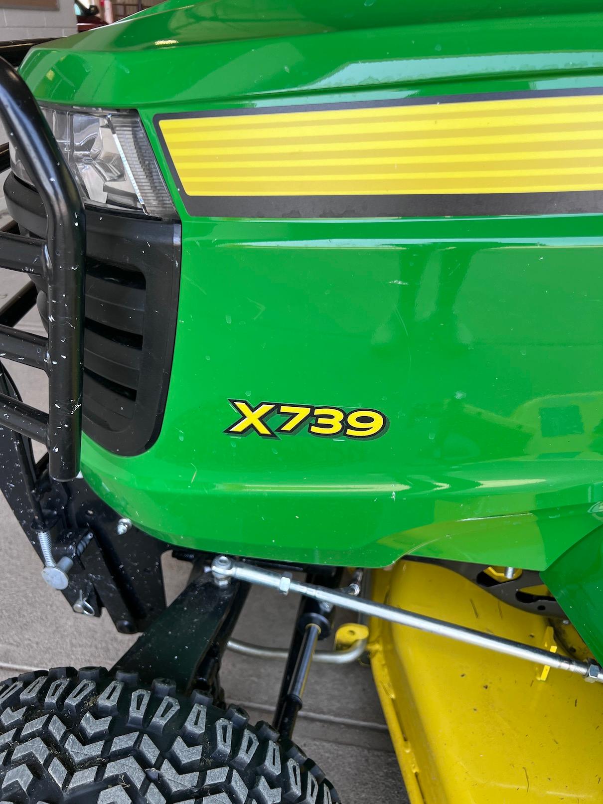 2021 John Deere X739 Riding Mower