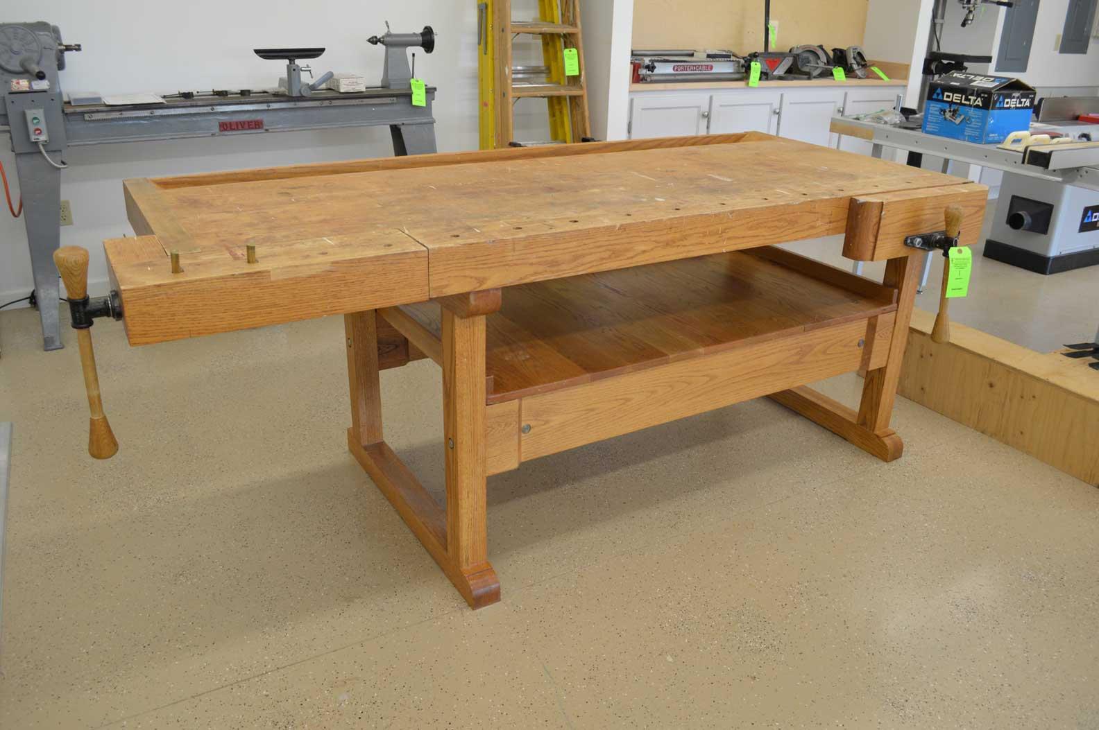 Oak Cabinet Makers Bench