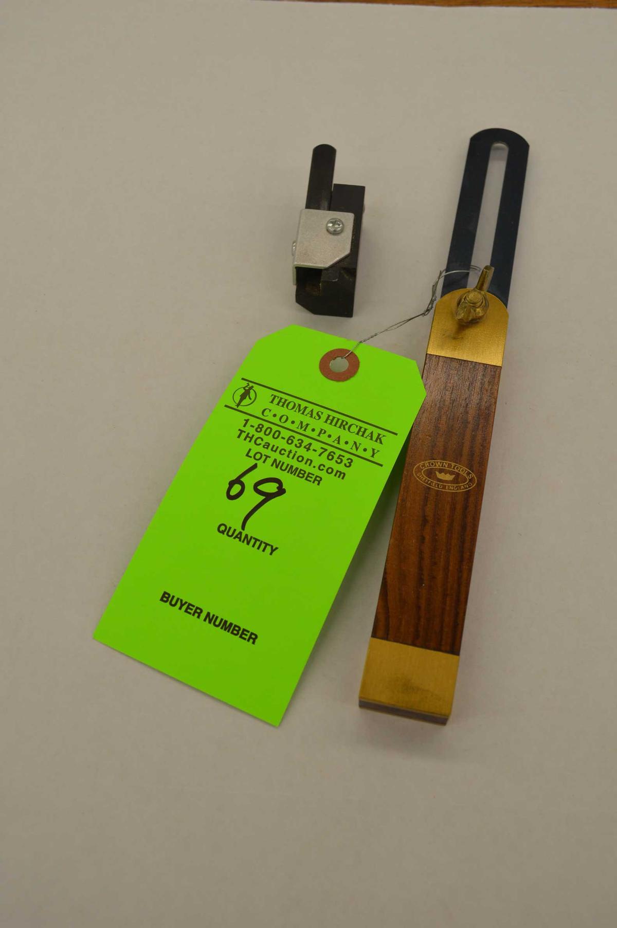 Lot: Bevel Square & Pocket Corner Chisel