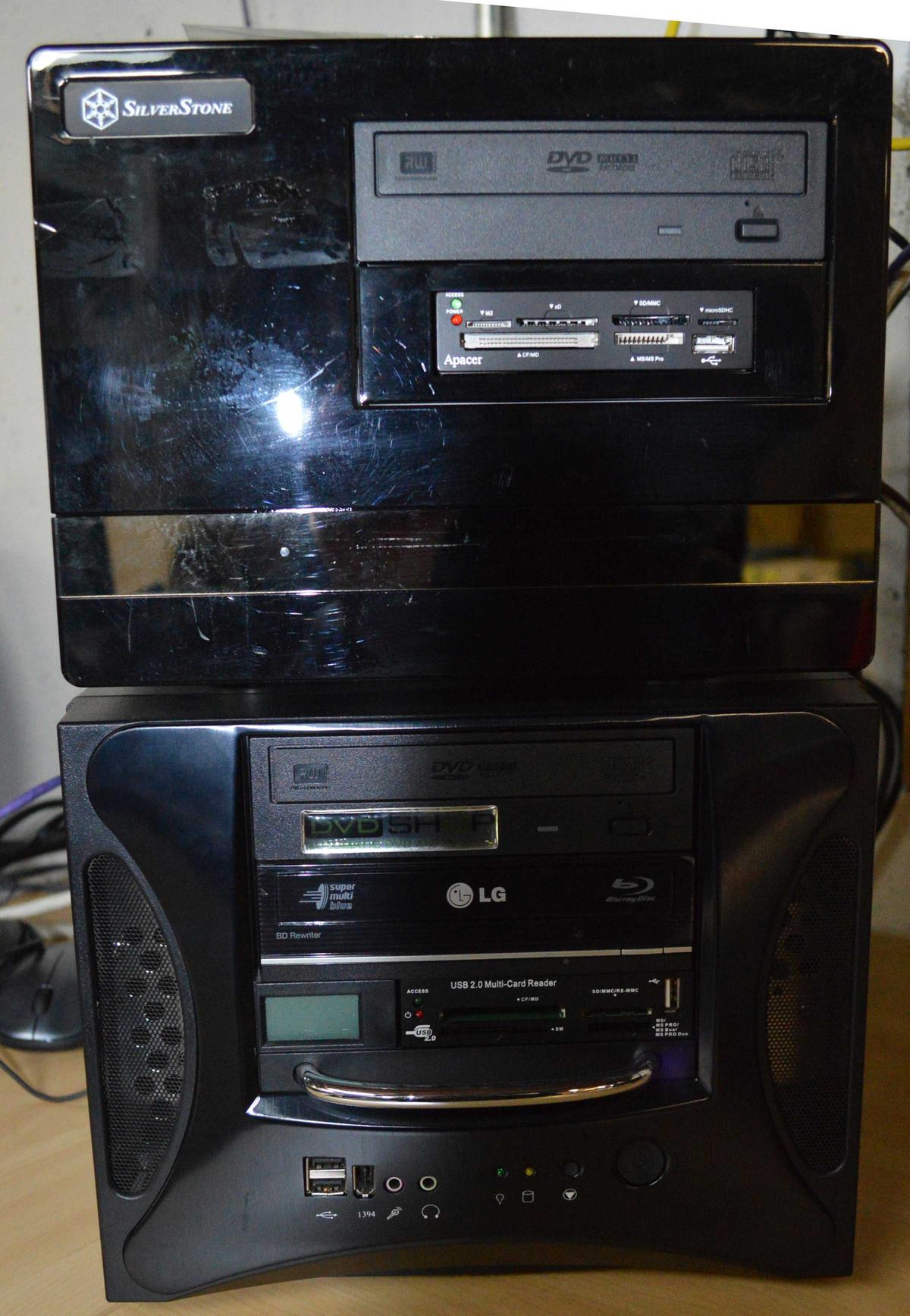 Lot: Silverstone DVD Multi-Recorder & LG DVD Multi-Recorder