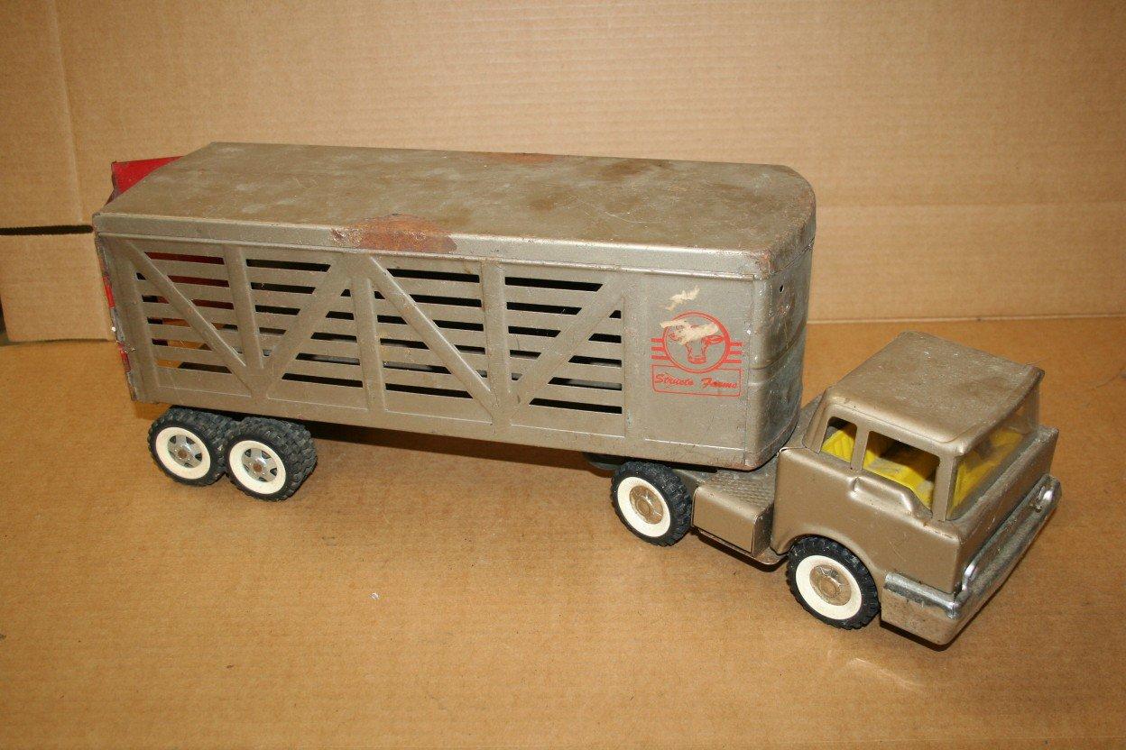 Vintage Structo Farms Tractor Trailer