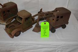 Lot: (5) Vintage Steel Toys