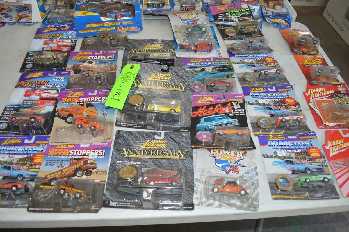 Lot: (24) Johnny Lightning Toys