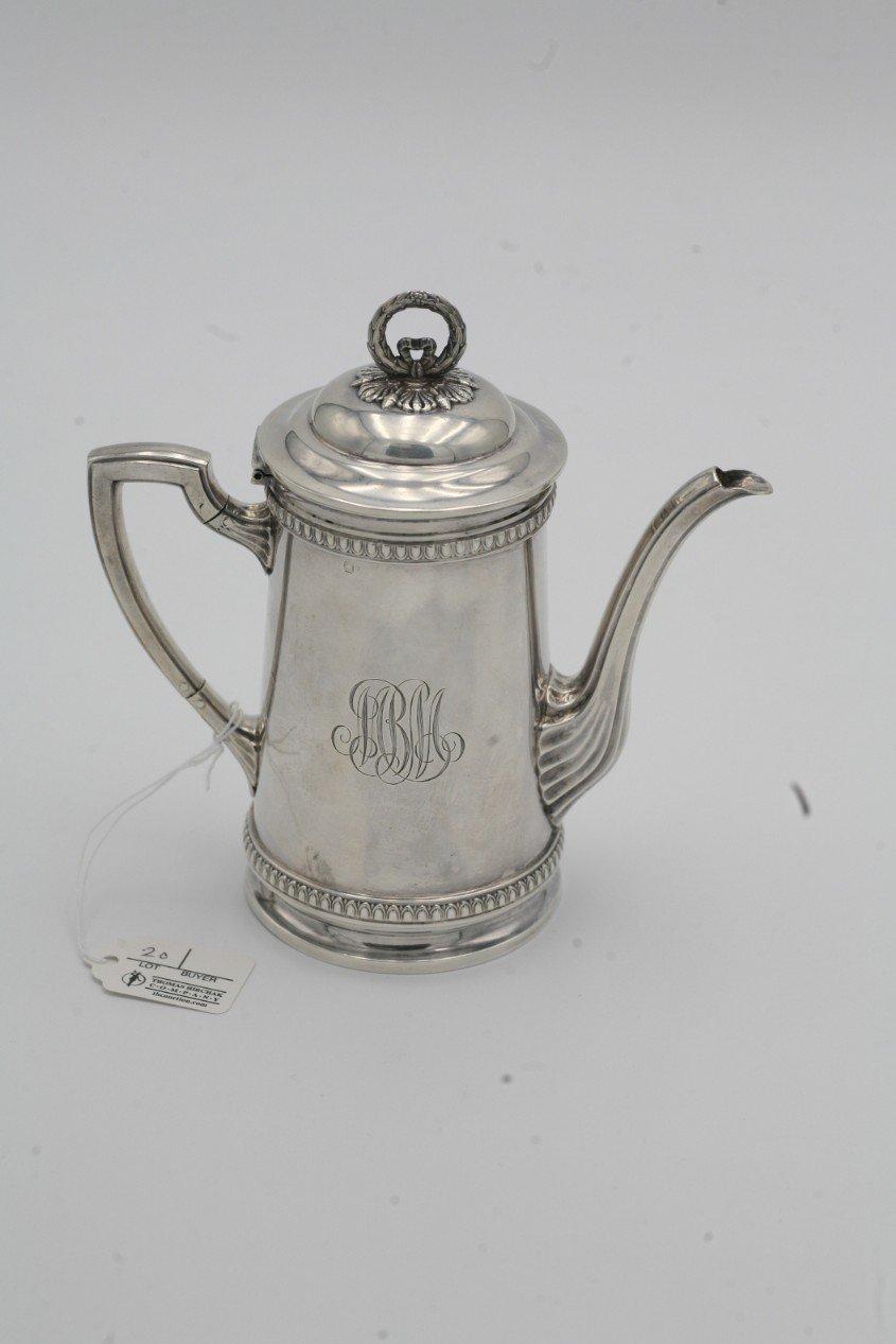 Rudolphe Beunke Sterling Silver Pot