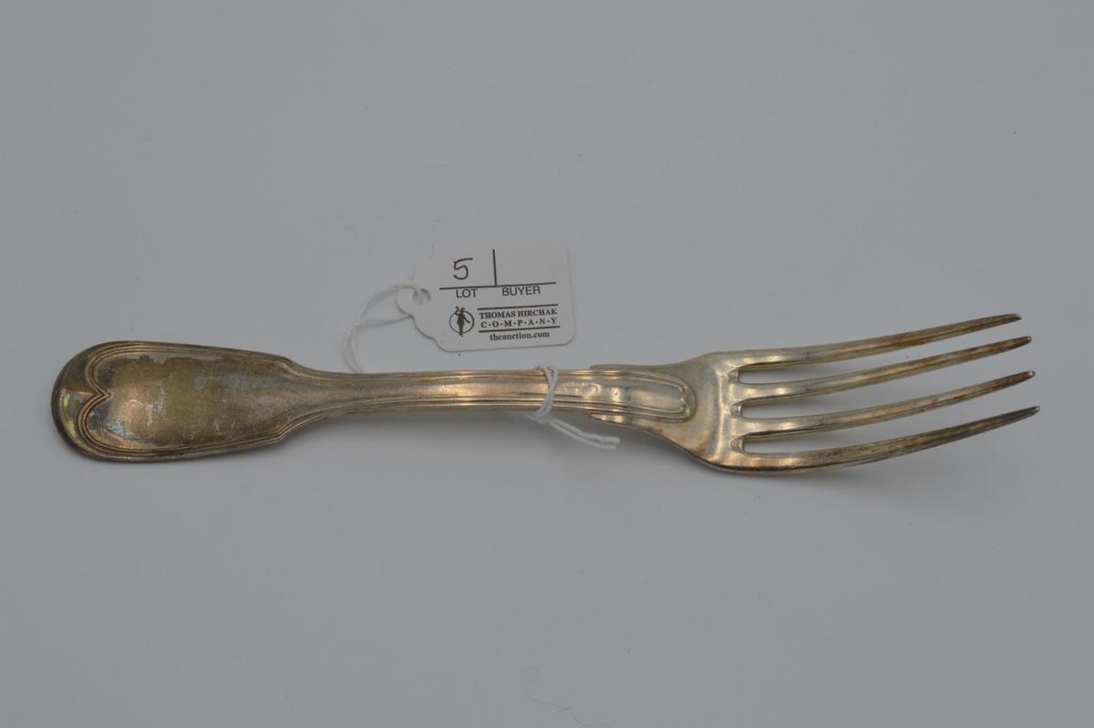 French Sterling Silver Fork