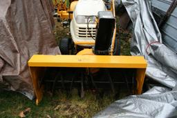 Cub Cadet HD Lawn Tractor w/ (2) Snow Blowers