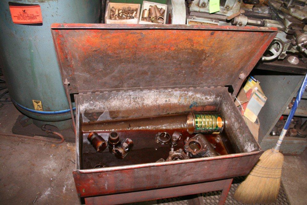 Parts Washer Bin