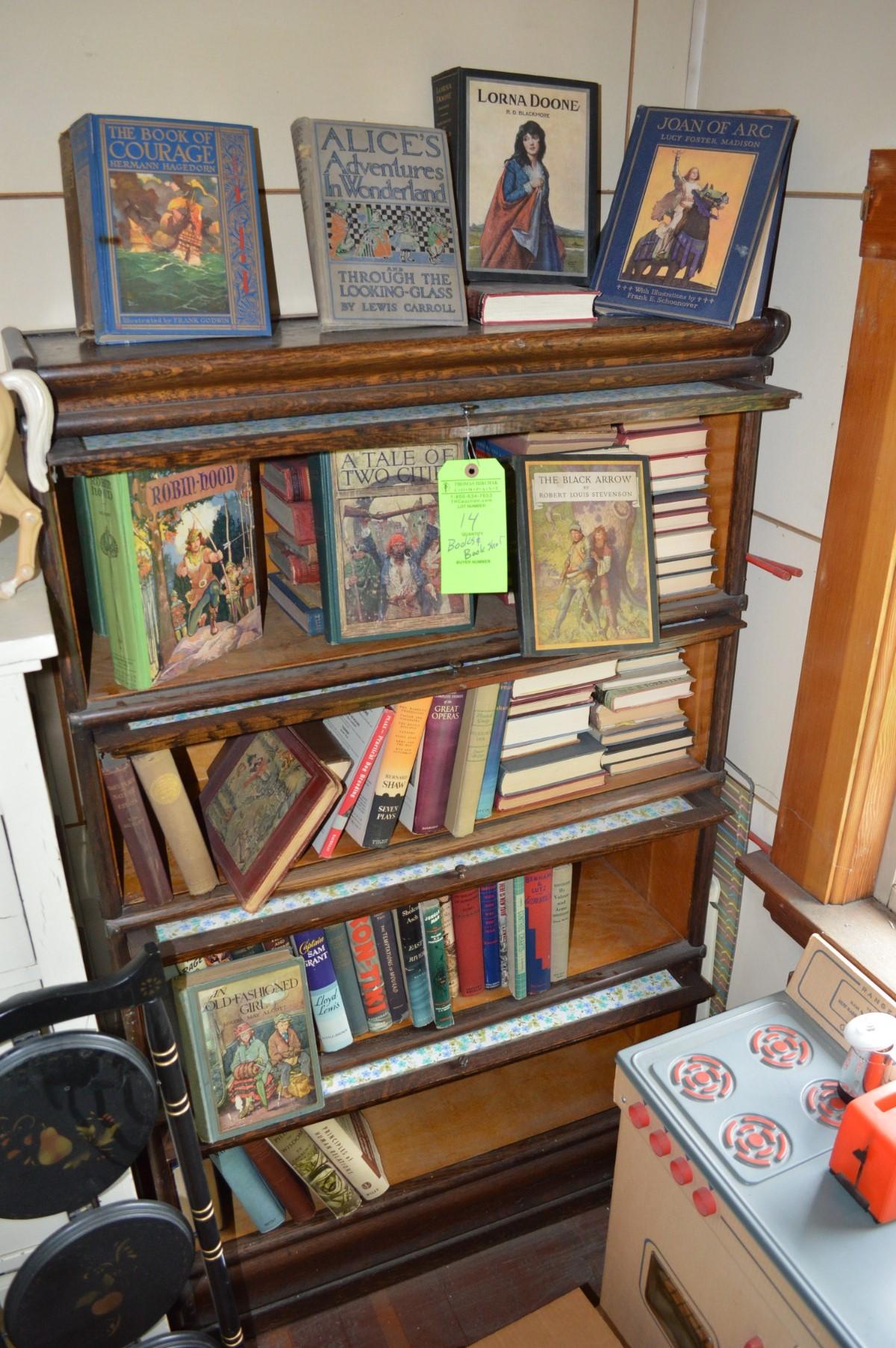 4-Shelf Barristers Book Case