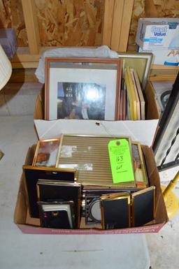 Lot: Asst. Sizes Picture Frames