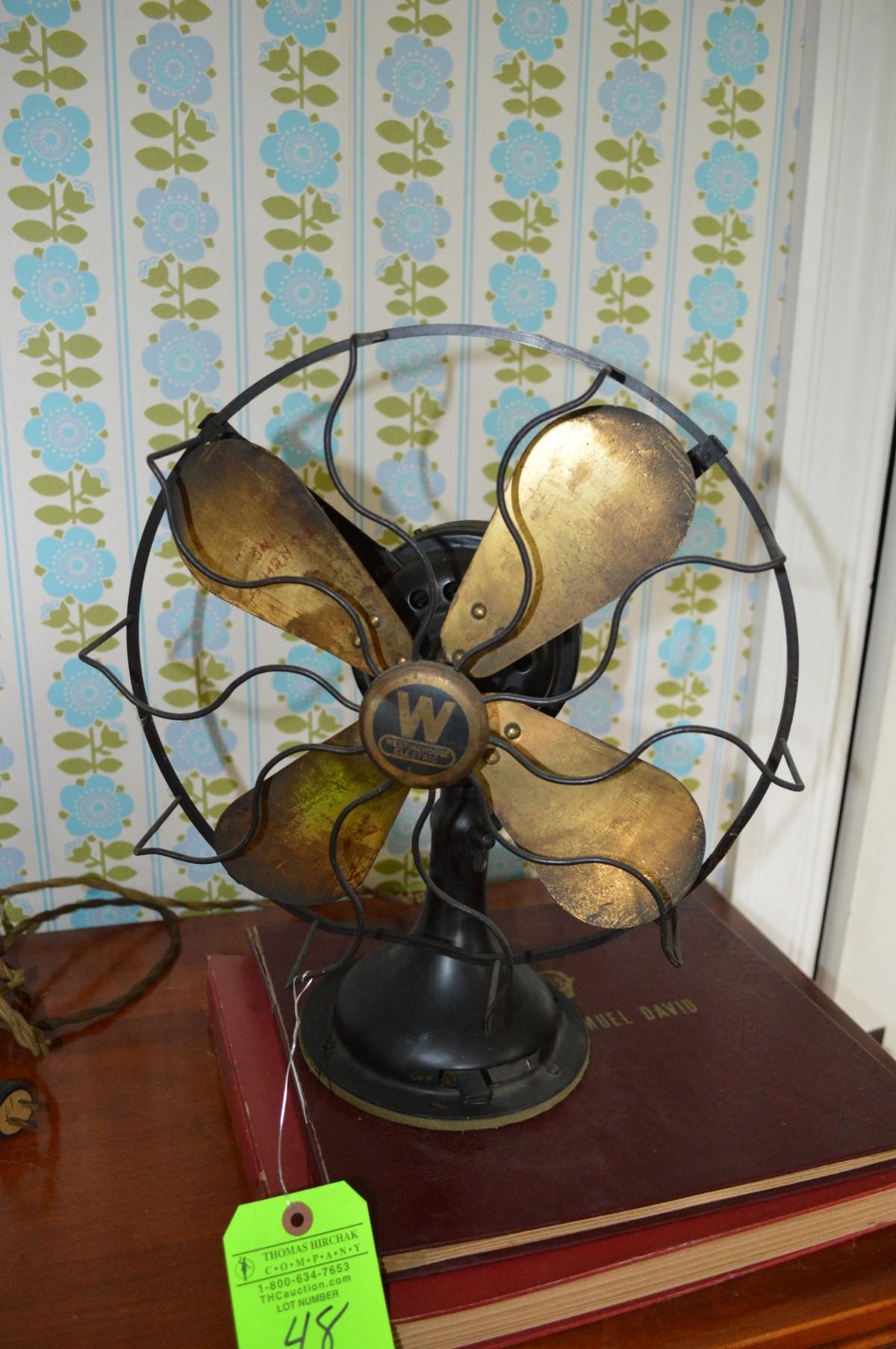 Antique Westinghouse Elec. Oscillating Fan