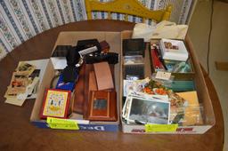 Lot: (2) Boxes Personal Accessories