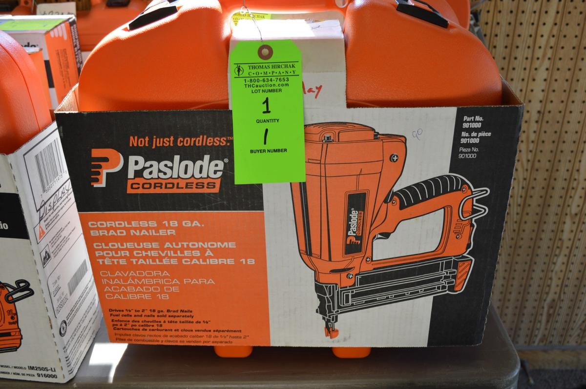 Paslode Cordless 18 Ga. Brad Nailer