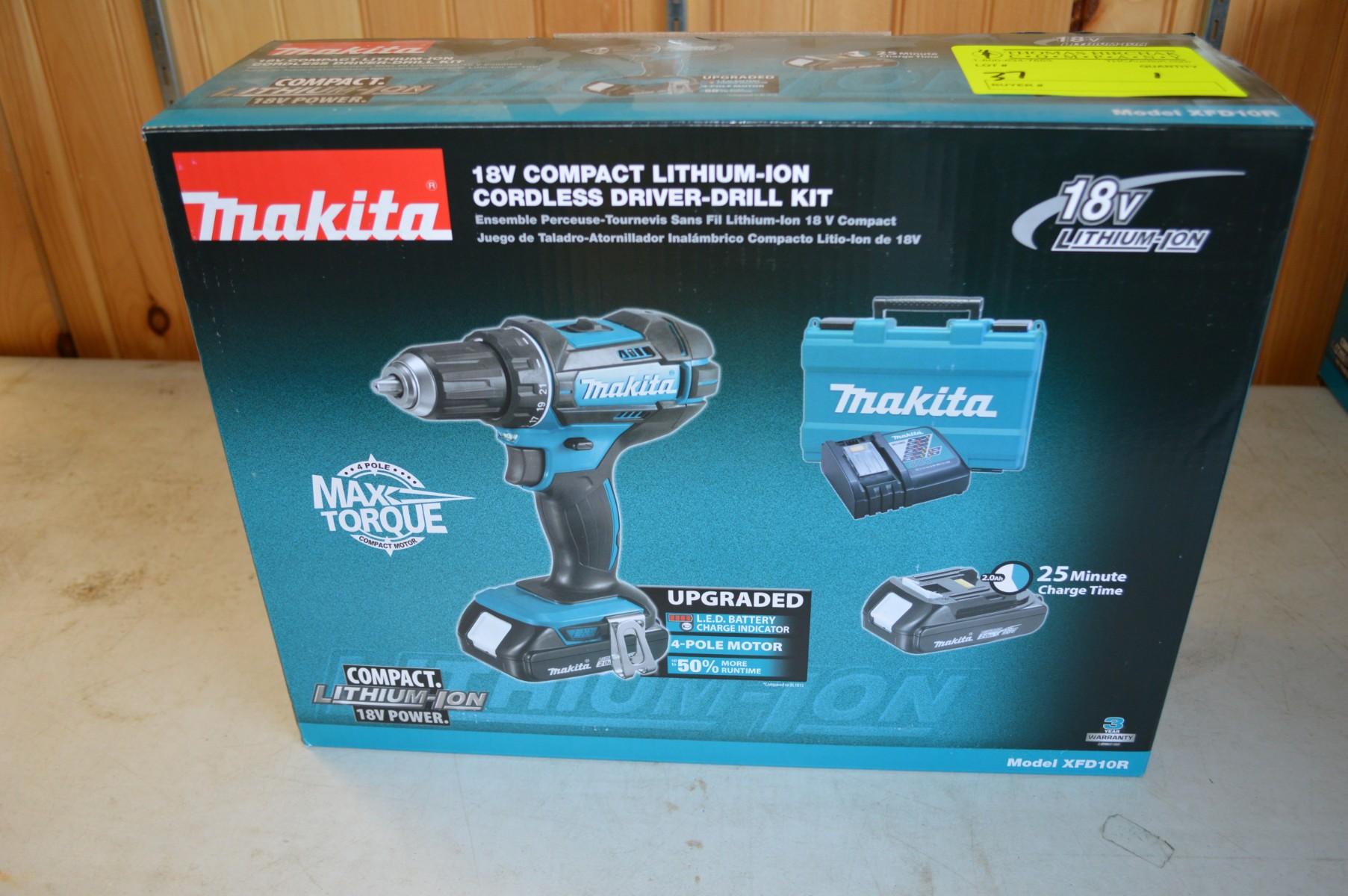 Makita 18v Li-Ion Impact Driver Kit