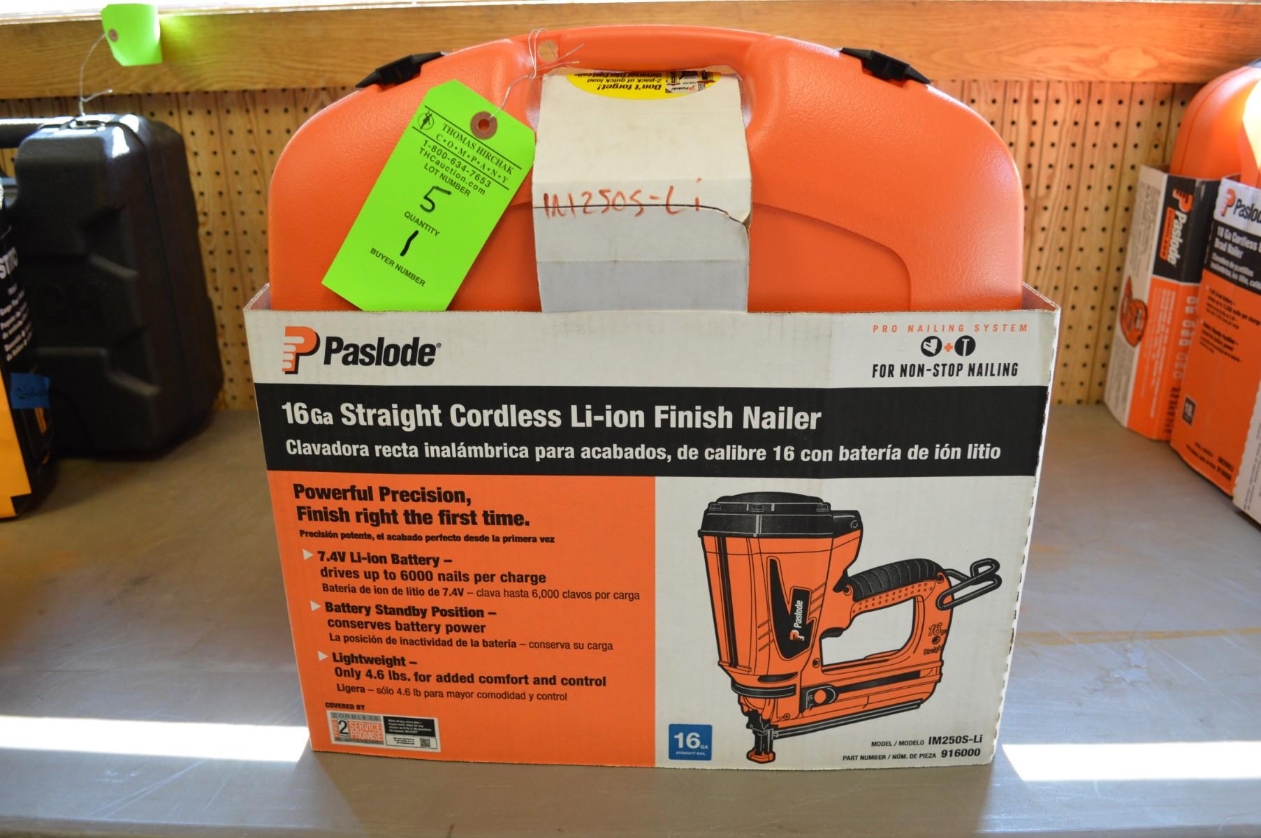 Paslode Cordless 16 Ga. Li-Ion Finish Nailer