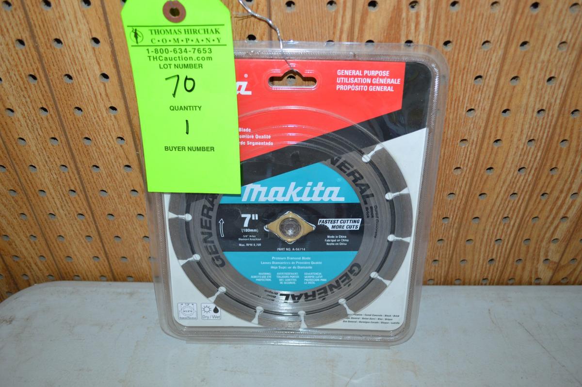 Makita 7" Diamond Circular Saw Blade