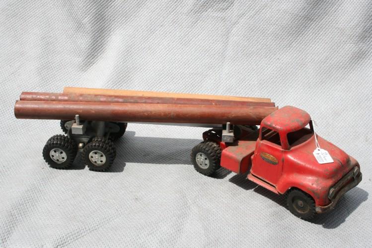 Tonka Toys Tractor / Trailer Log Truck