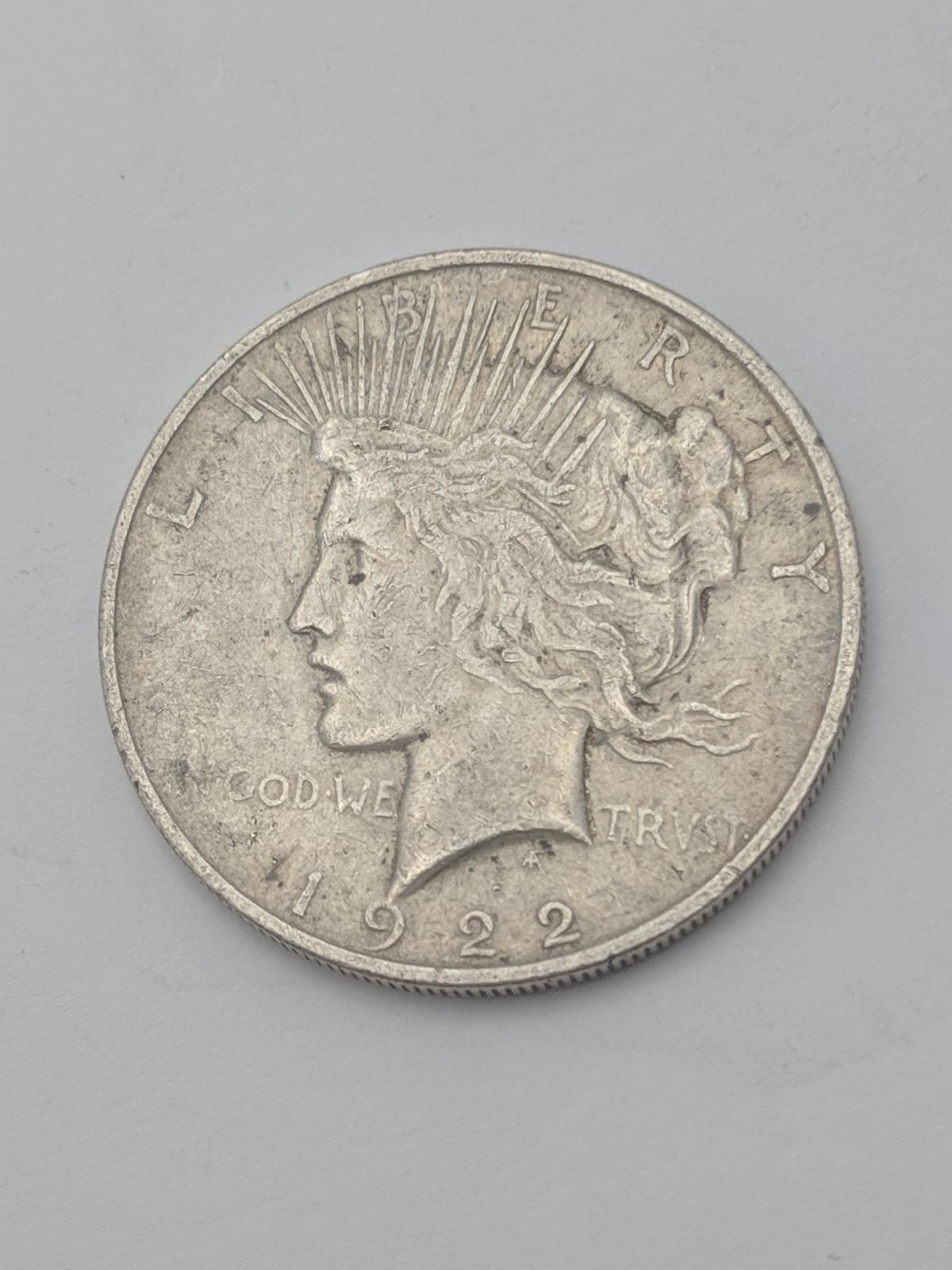 1922 Peace $1
