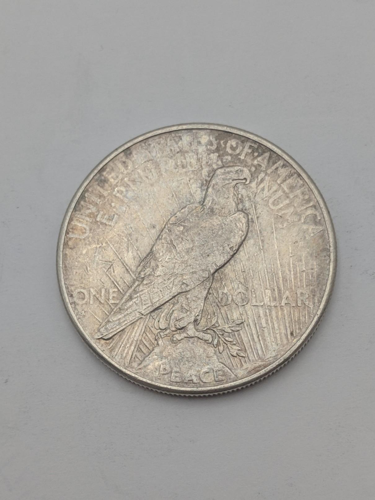 1926 S Peace $1